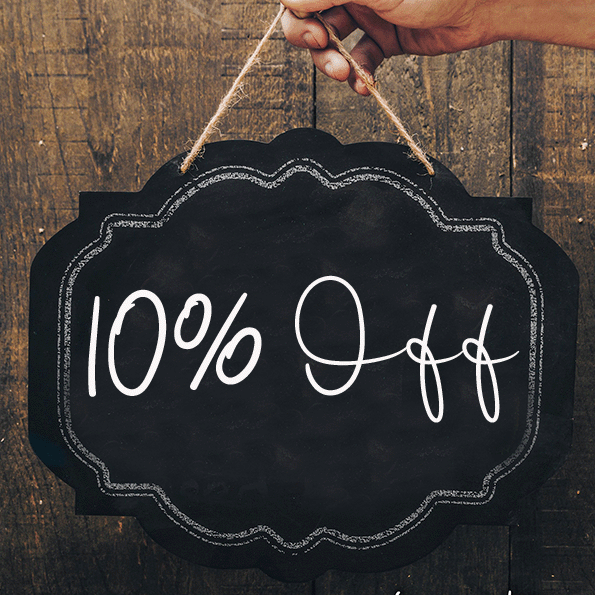 10% OFF TONIGHT!!