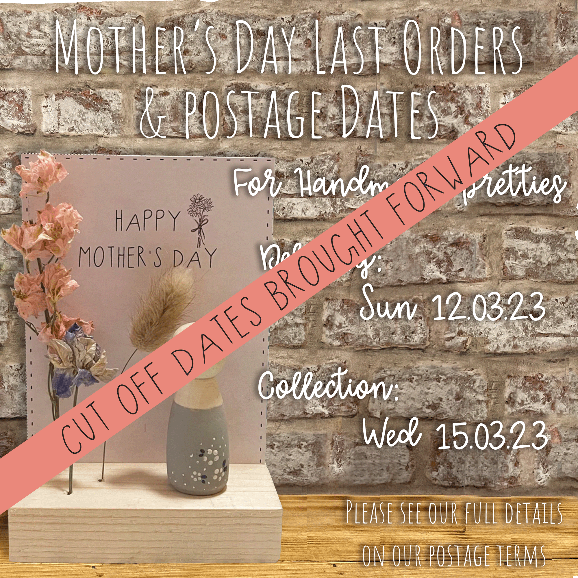 Last Orders for Mother's Day