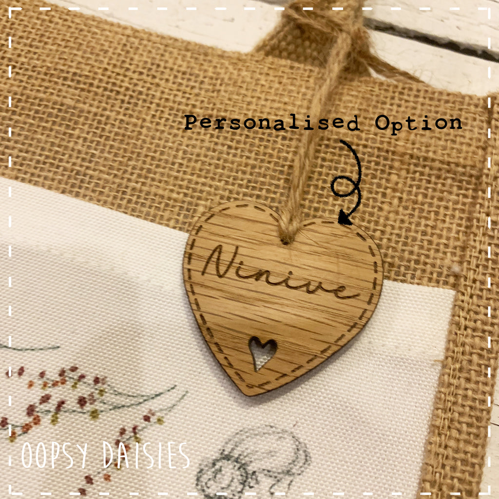 Book / Bible Jute Bag - Imagine 14254