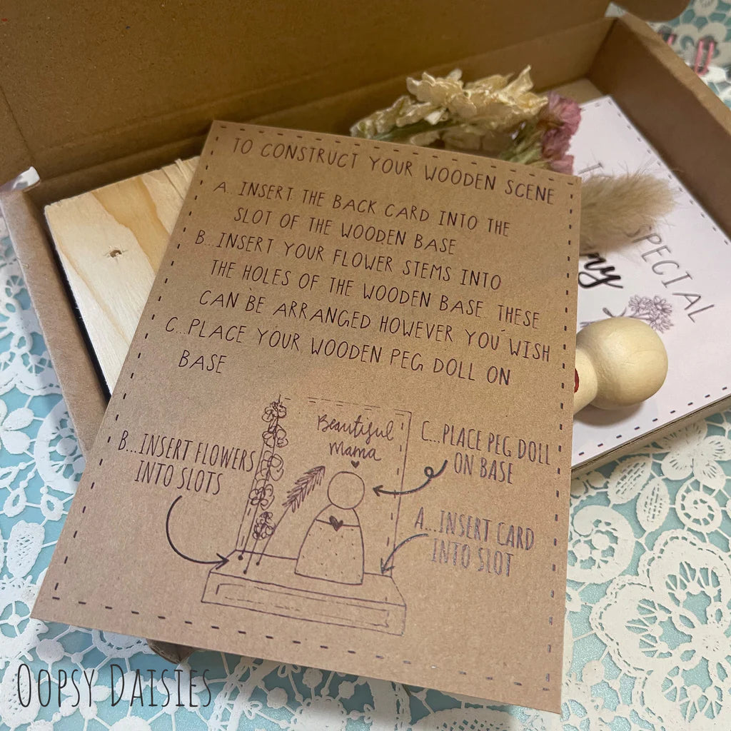 Peg Doll Scene - Best Teacher 13862