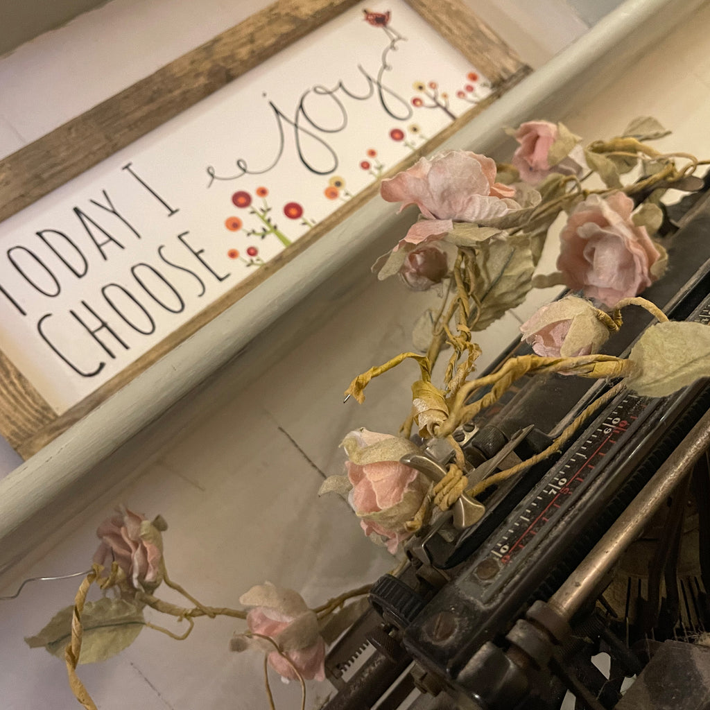 Handmade Sign Long Md - Choose Joy 13815