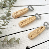 Personalised Bottle Opener - Hearts 13841