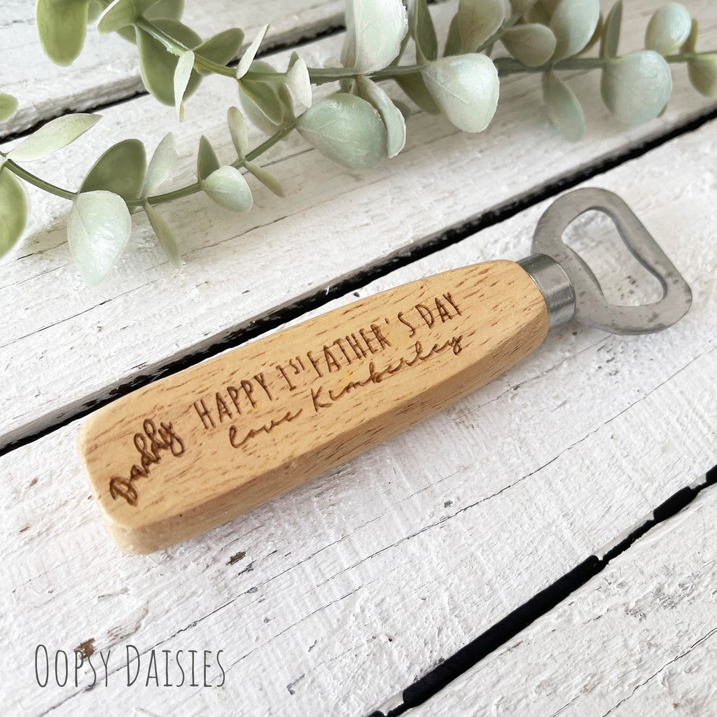 Personalised Bottle Opener - Slant 13842