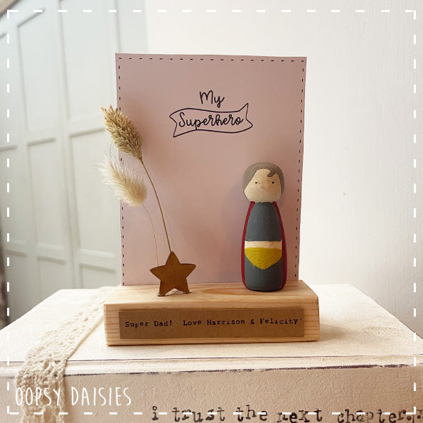 Peg Doll Scene - My Superhero 13846