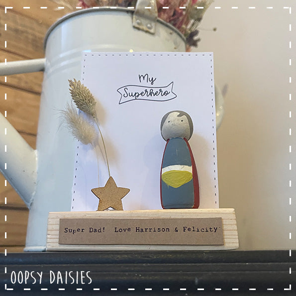 Peg Doll Scene - My Superhero 13846