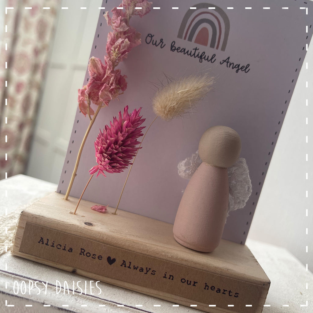 Peg Doll Scene - Our Beautiful Angel 13867