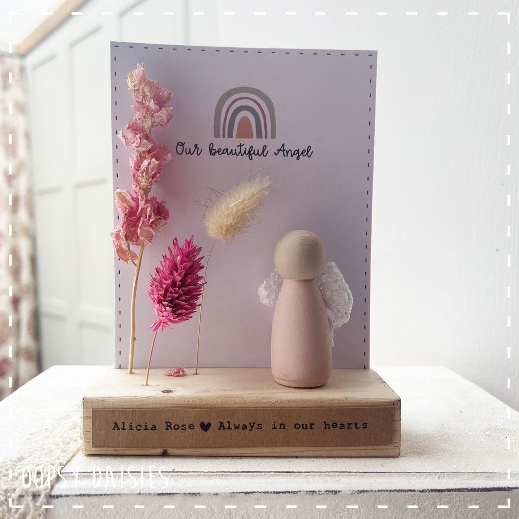 Peg Doll Scene - Our Beautiful Angel 13867