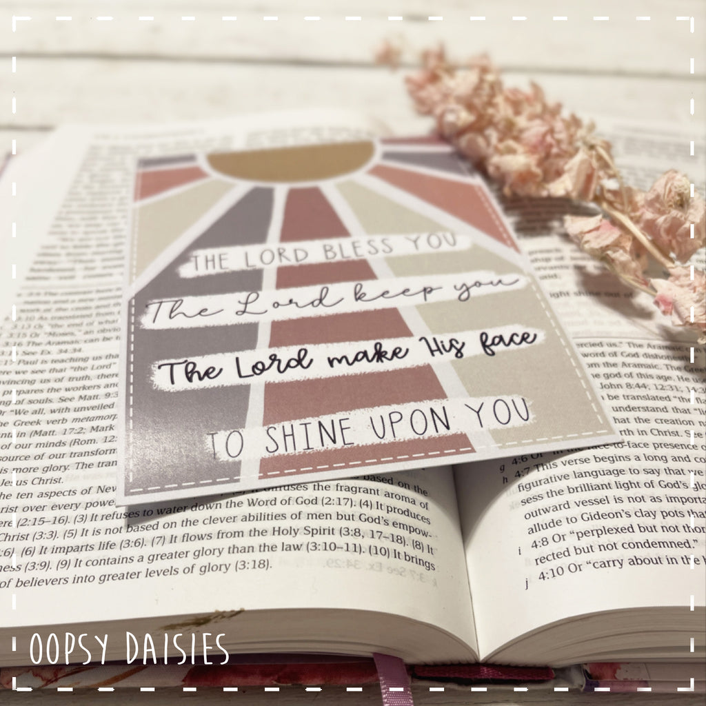 Print / Postcard Sunshine - The Lord Bless You 13878