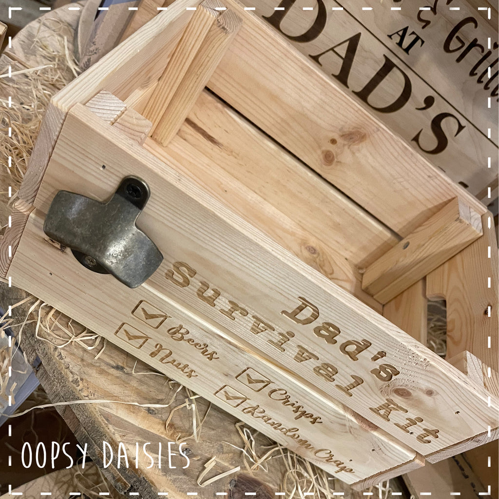 Survival Kit Bottle Opener Crate 14270