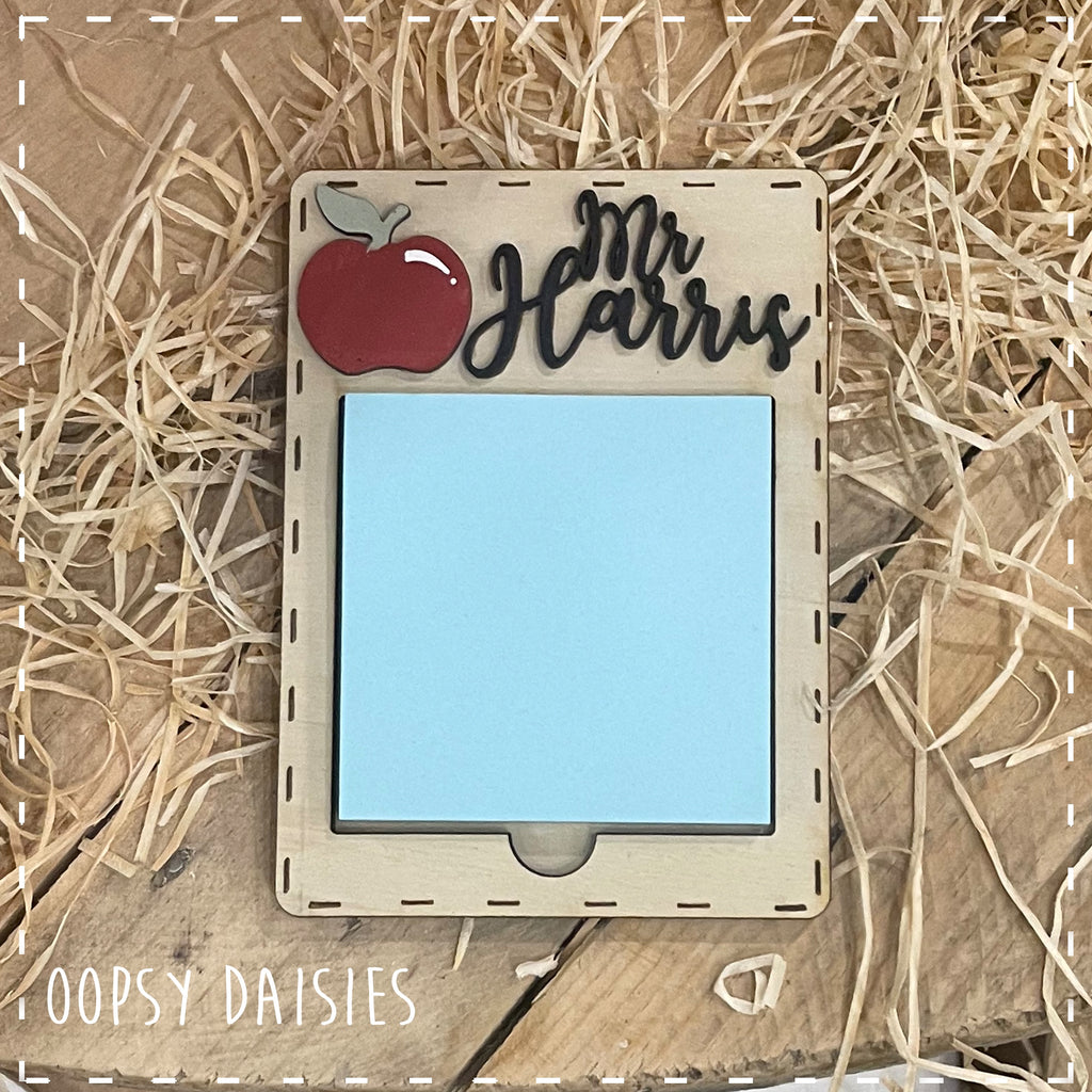 Post It Note Holder - Apple 14303