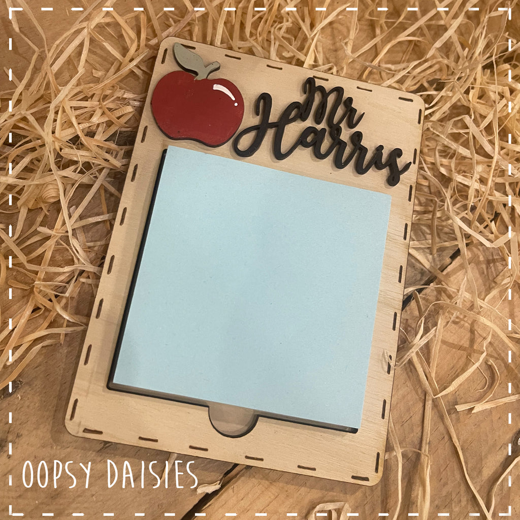 Post It Note Holder - Apple 14303