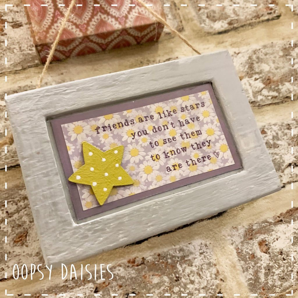 Mini Picture - Friends are Like Stars 14424