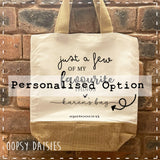 Canvas Tote Bag - Favourite Things 14464