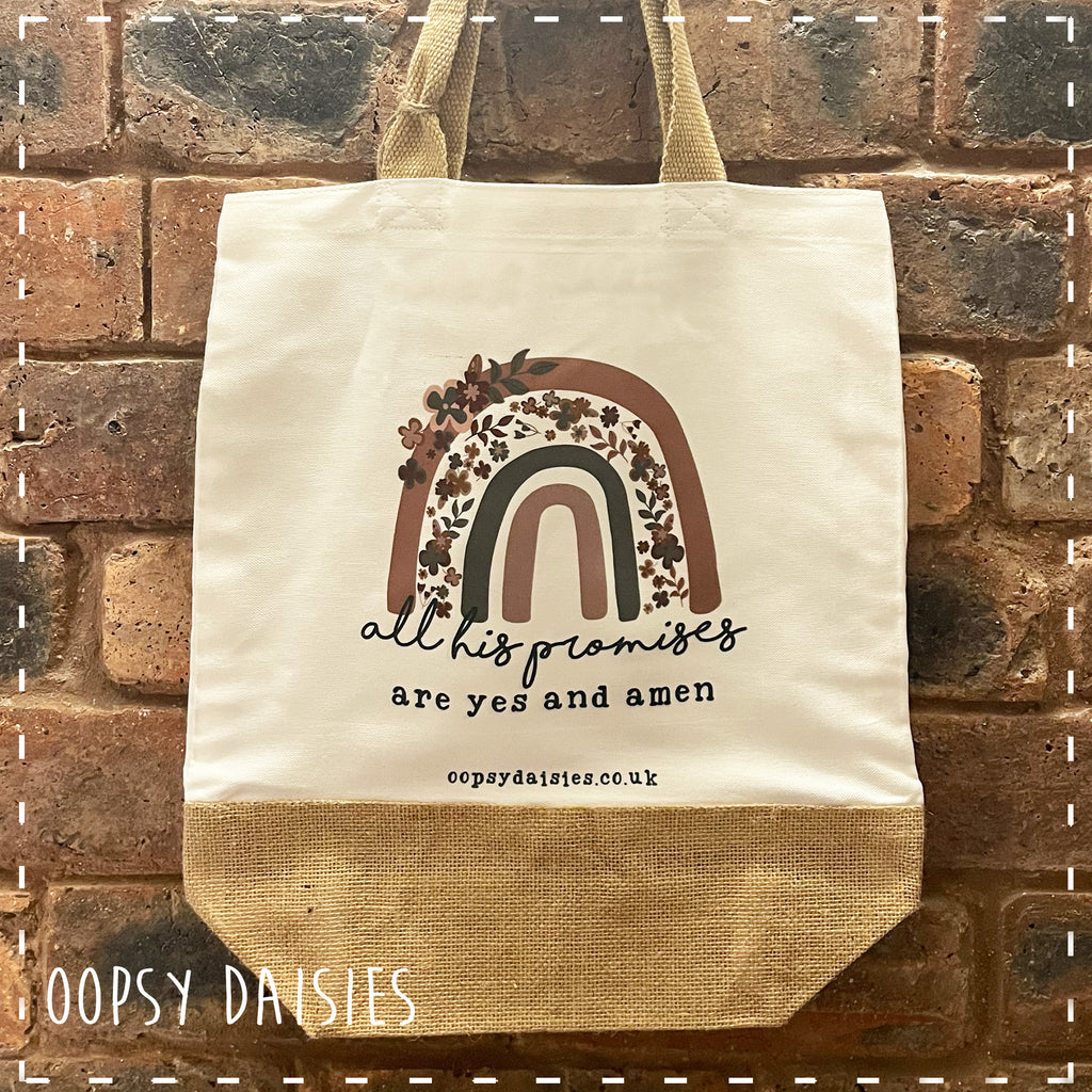 Canvas Tote Bag - All His Promises 14465