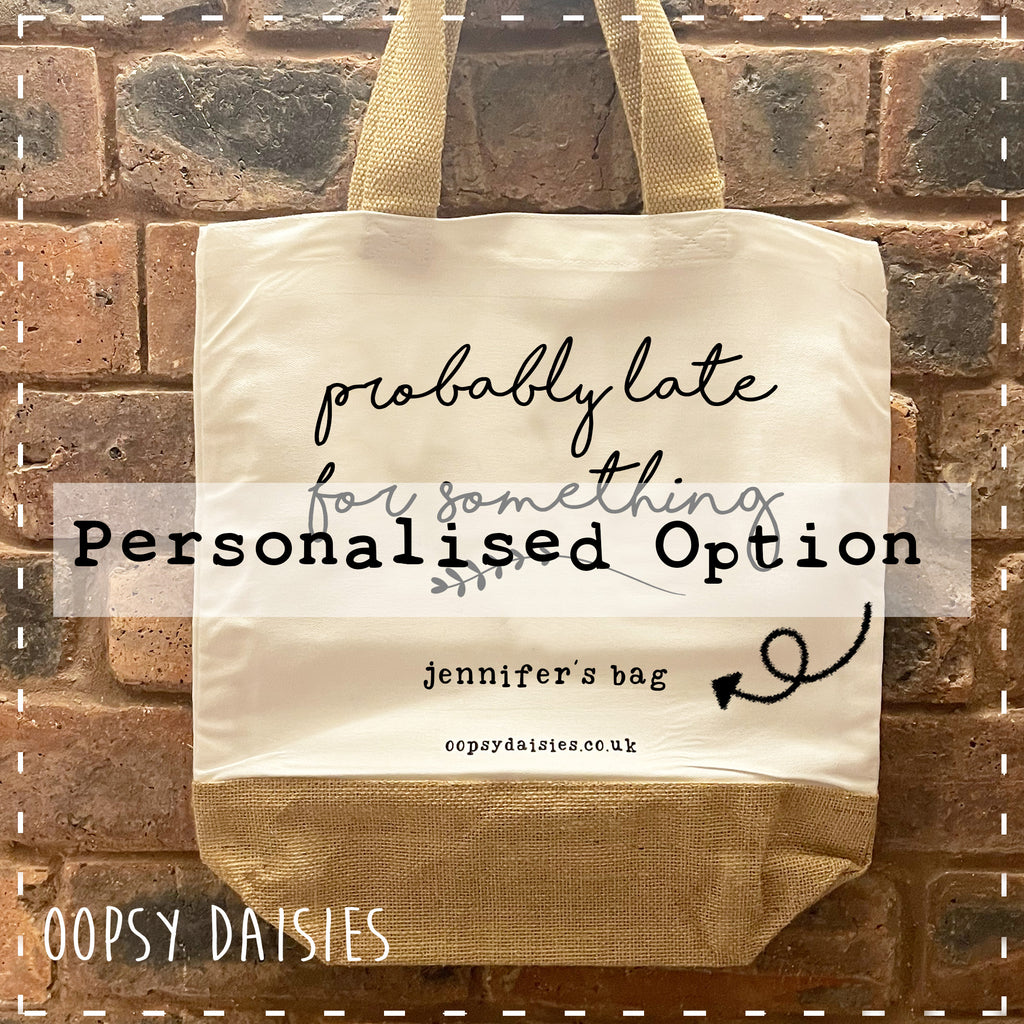 Canvas Tote Bag - Probably Late 14466