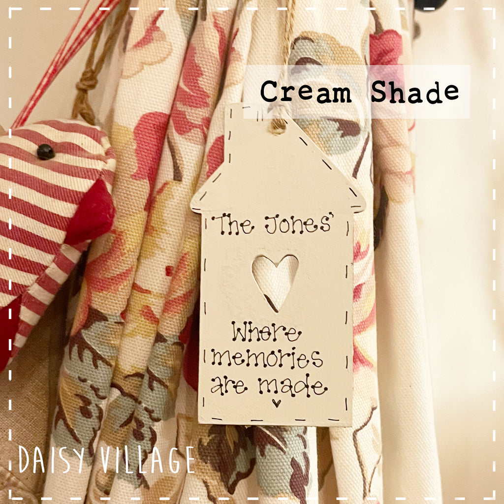 Personalised Mini Hanging Houses 14499