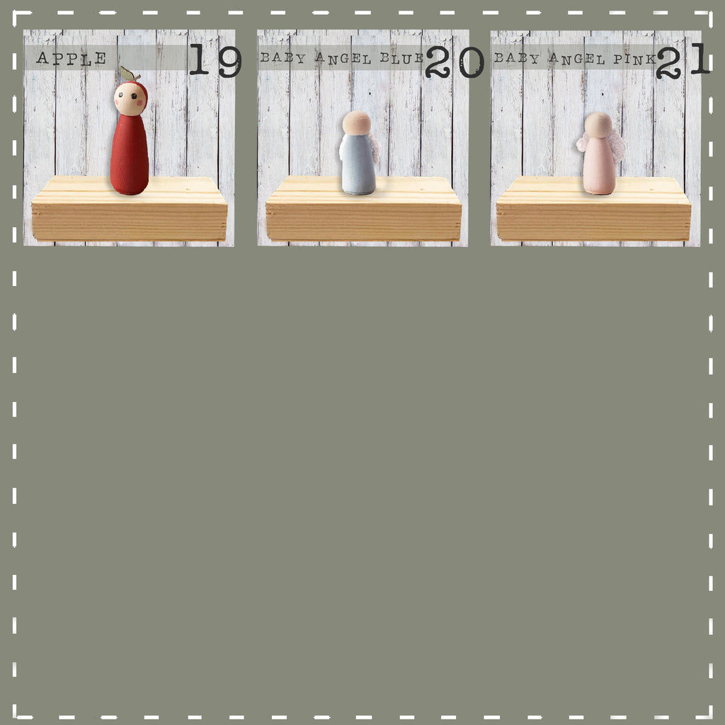 Peg Doll Scene - Called by Name 13690