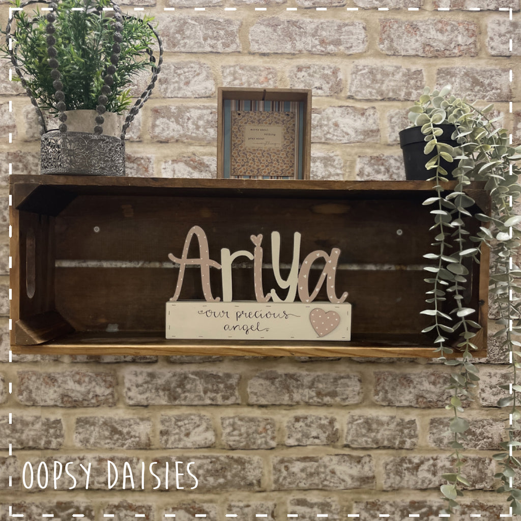 Personalised Name on Block 8590