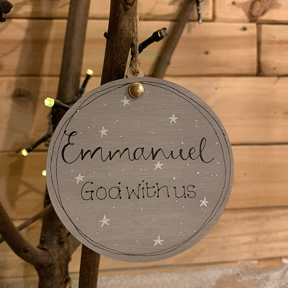 Personalised Layered Bauble - Nativity 10752