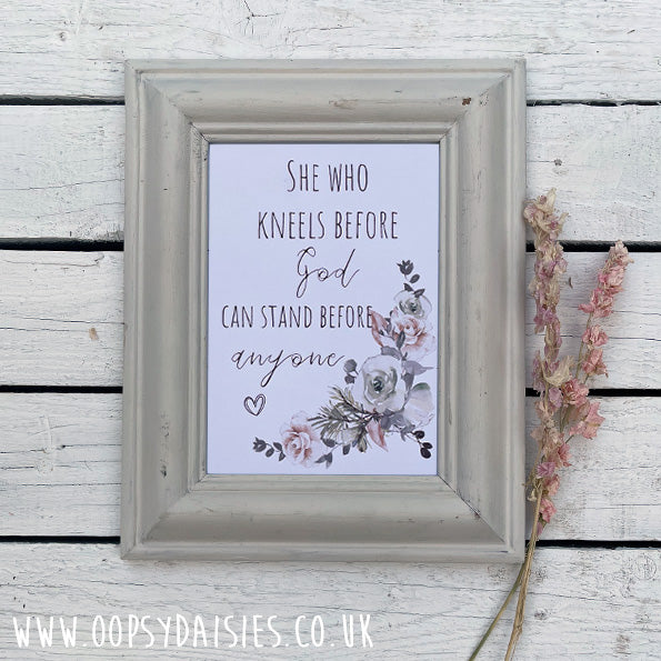 Prints - Stands Before Anyone 13096