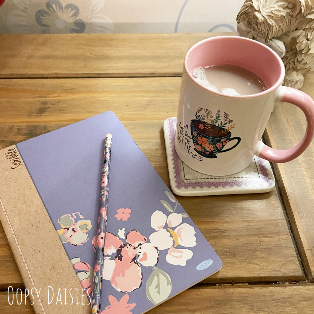 Hottie Mug with Pink Handle 13637