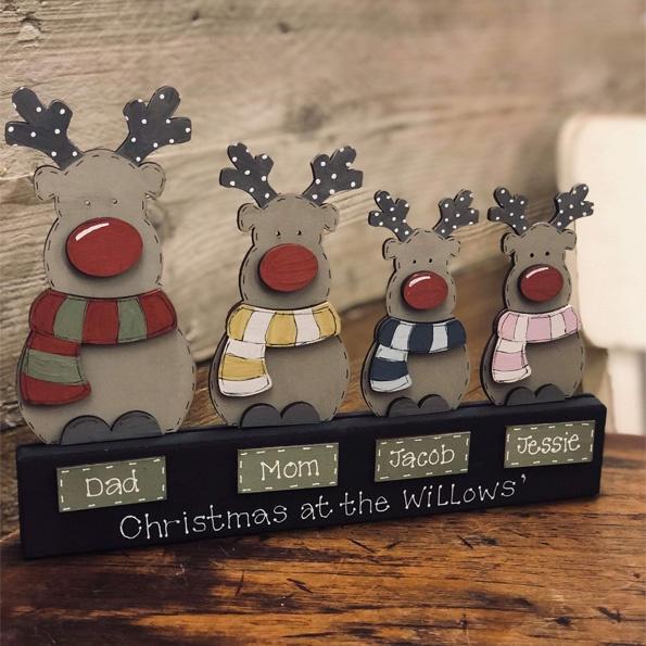 Personalised Christmas Reindeer 10747
