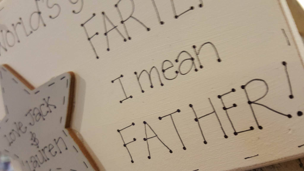 Md Sq Plq with Star - Farter 6138