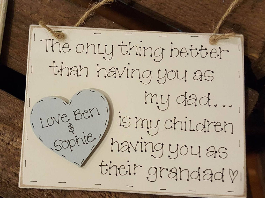 Md Sq Plq with Heart - The Only thing Better 6139