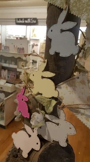 Personalised 3ml Bunny Plaque 825