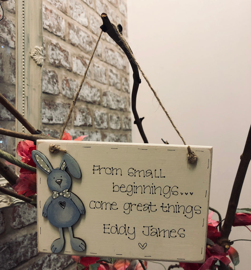 Personalised Animal Range - Md Sq Plaque 8646