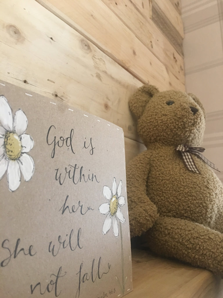 Personalised Card / Postcard - Tall Daisies 8723