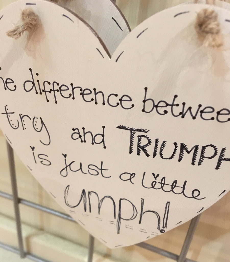 Heart Plaque 10cm 893