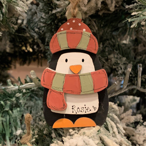 Personalised Christmas Penguin 9471