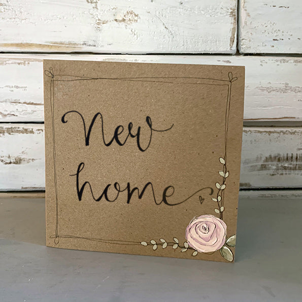 Personalised Card / Postcard - Rose 9876