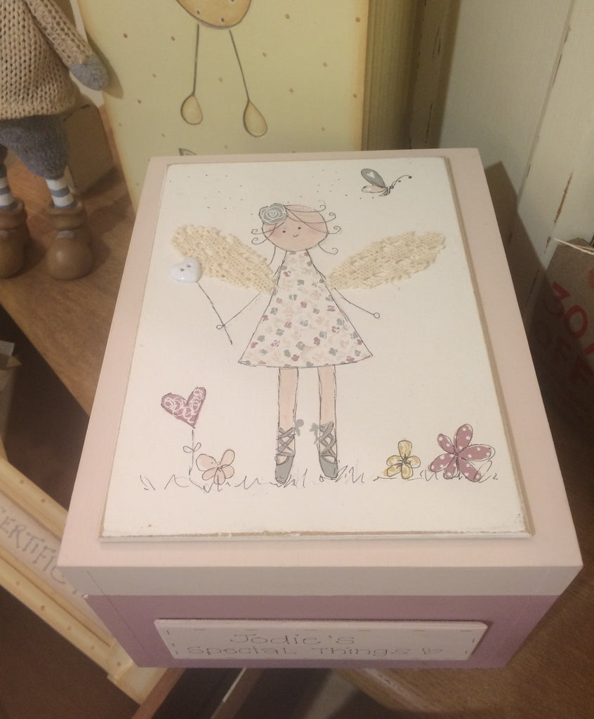 Keepsake Box Sm - Daisy fairy 4394