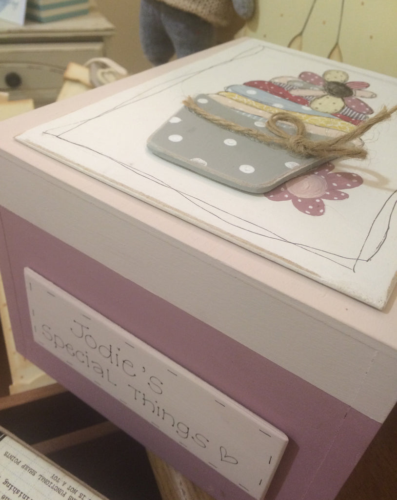 Keepsake Box Sm - Cupcake 4392