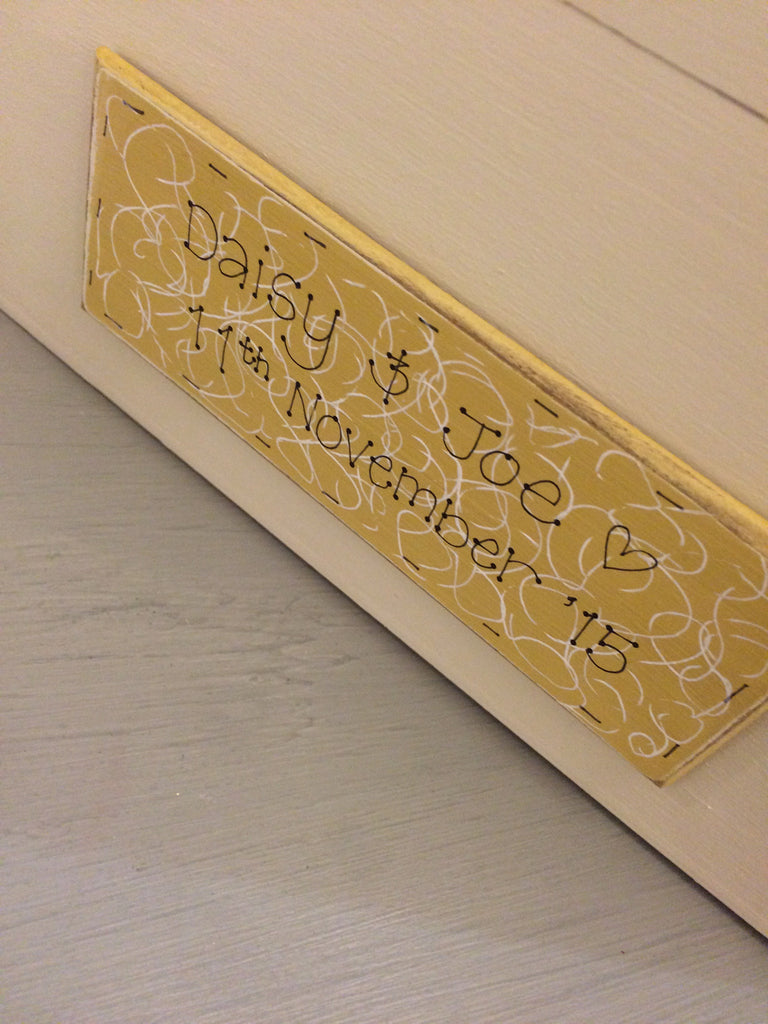 Keepsake Box Sm - Daisy Wedding Car 4395