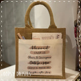 Book / Bible Jute Bag - Daughter of the King 14149