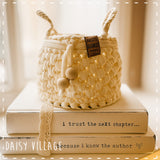 Crochet Medium Basket 14486