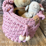 Crochet Medium Basket 14486