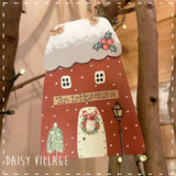 Personalised Christmas House Plaque 14498