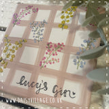 Coaster Ceramic Personalised - Window Flowers 14507