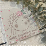 Coaster Ceramic Personalised - Girl 14508