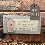 Long plq with House - Nanny's House 4637