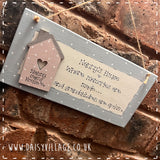 Long plq with House - Nanny's House 4637