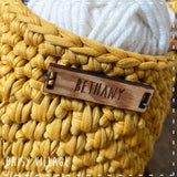 Personalised Crochet Candle Pot 14491