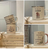 Highlights Enamel Mug - It's Too Peopley 12158