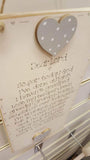 Handmade Long Picture - Dear Lord 4676