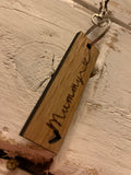 Keyring Tag with Heart - Mummy 9756
