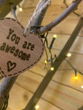 Personalised Little Sentiment Heart - BLANK 9996